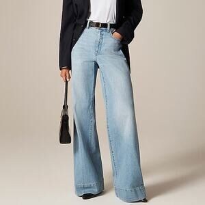 J.Crew Petite Denim Trouser Jean Synniva Wash Size 24P NWT